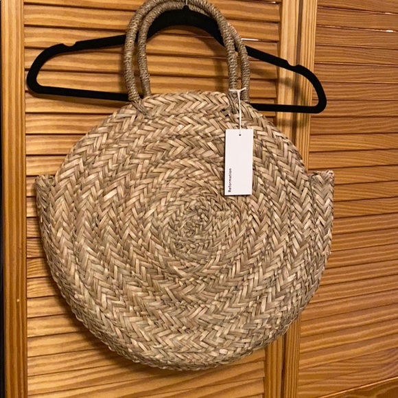 Reformation circle straw tote - Picture 2 of 5
